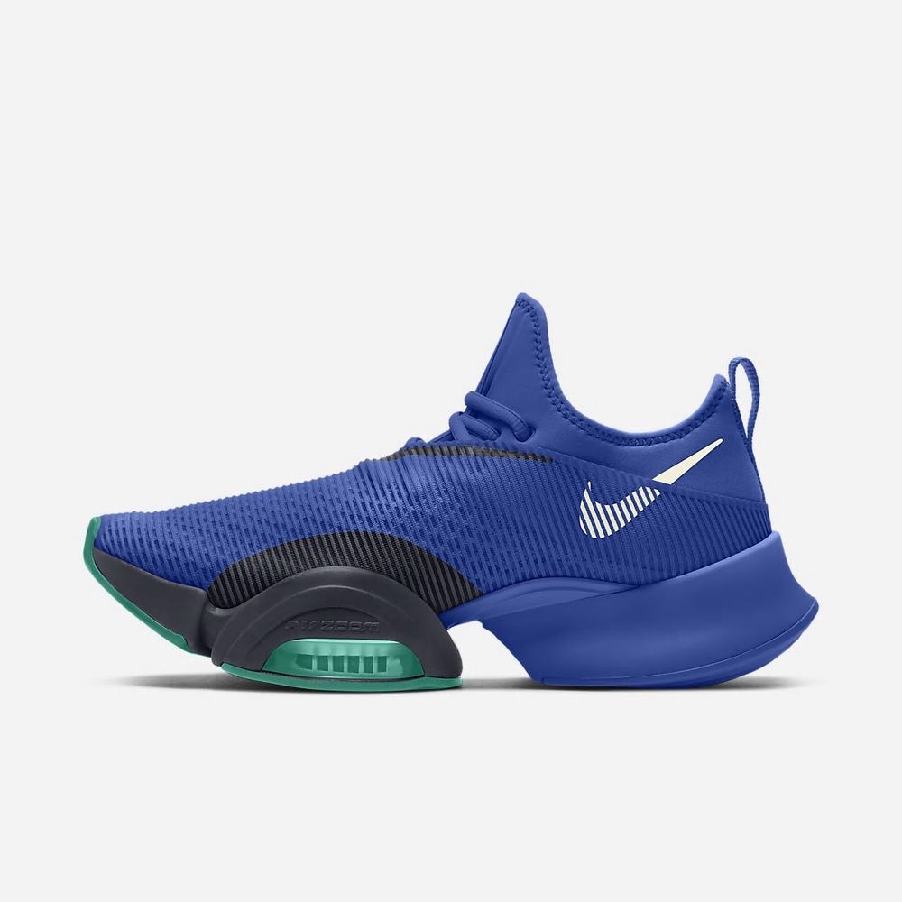 Chaussure De Fitness Nike Air Zoom SuperRep Bleu 8743-169 Game Royal/Neptune Green/Sail/Dark Obsidian Homme | NNO-83008125